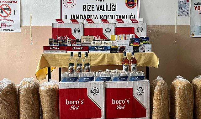 Jandarmadan sigara kaçakçılığı operasyonu: 1 gözaltı