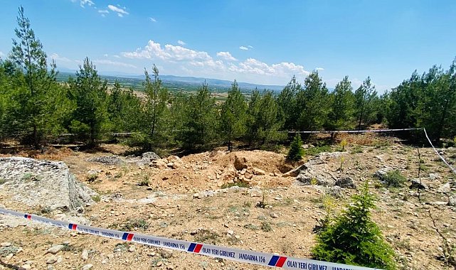 Kaçak kazı sırasında oluşan patlama her şeyi ortaya çıkardı: 1 yaralı