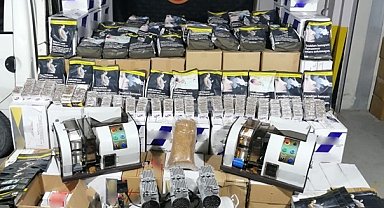Kaçakçılık operasyonunda 5 kişi gözaltına alındı