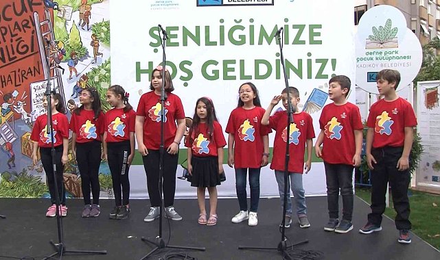 Kadıköy Defne Park Çocuk Kitapları Şenliği kapılarını açtı