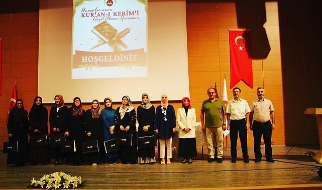 Kadın Din Görevlileri Kur'an-ı Kerim'i Güzel Okuma Yarışması Bölge Finali Aydın'da gerçekleştirildi