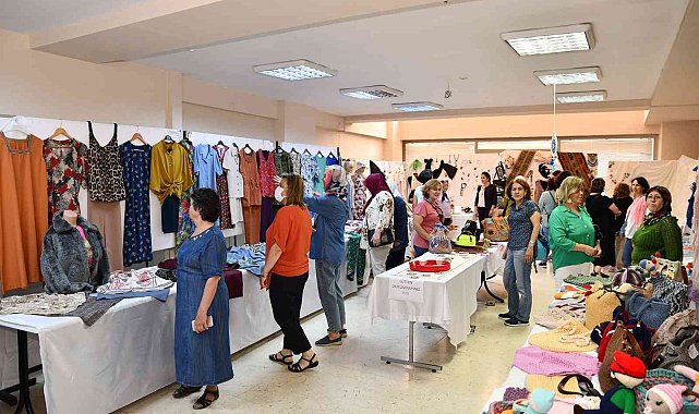 Kadınların emeği sergiler ile taçlanıyor