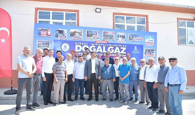 Kahramankazan&#039;da köylere doğalgaz seferberliği sürüyor