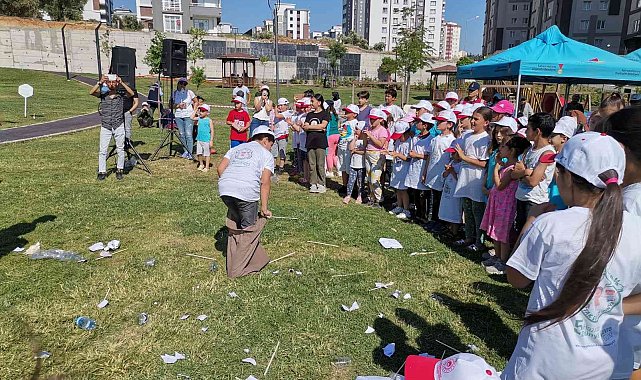 Kahramanmaraş'ta şenlik havasında çevre etkinliği