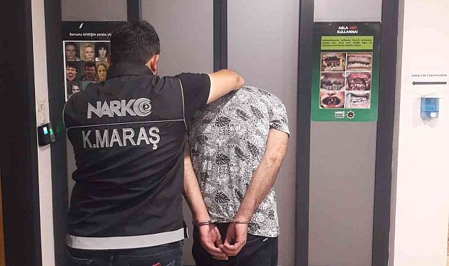 Kahramanmaraş'ta uyuşturucuya 2 tutuklama