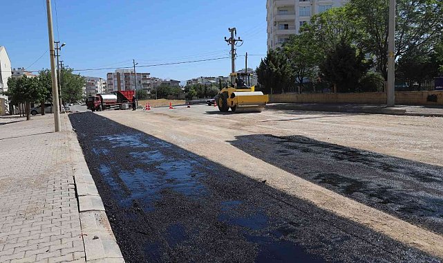 Kahta'da asfalt sezonu başladı
