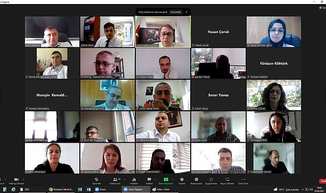 Kalite Komisyonu KTÜ ile bilgi paylaşımı toplantısında bir araya geldi