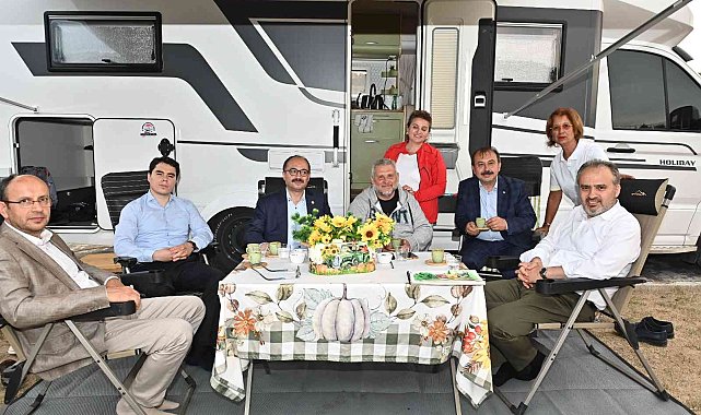 Kamp ve karavan tutkunları Bursa'da buluştu