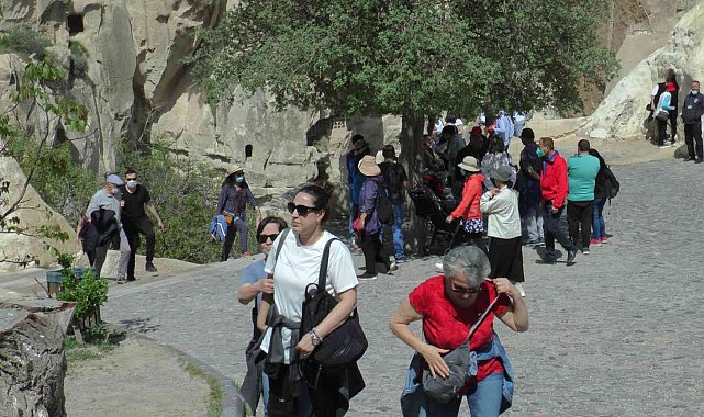 Kapadokya 1 milyon ziyaretçiyi aştı