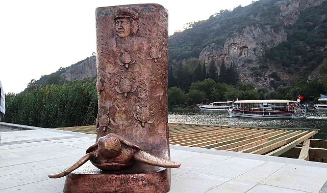 Kaptan June anısına heykel açılışı yapıldı