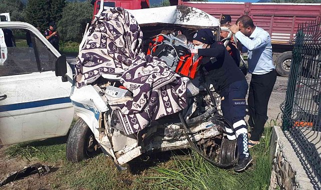 Karacasu'da trafik kazası: 1 ölü