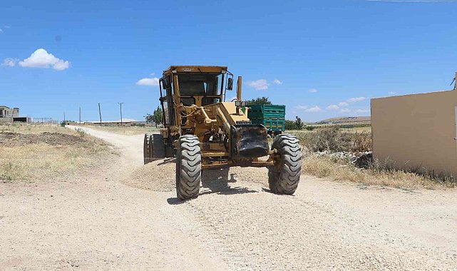 Karaköprü kırsalında üst yapı çalışmaları sürüyor