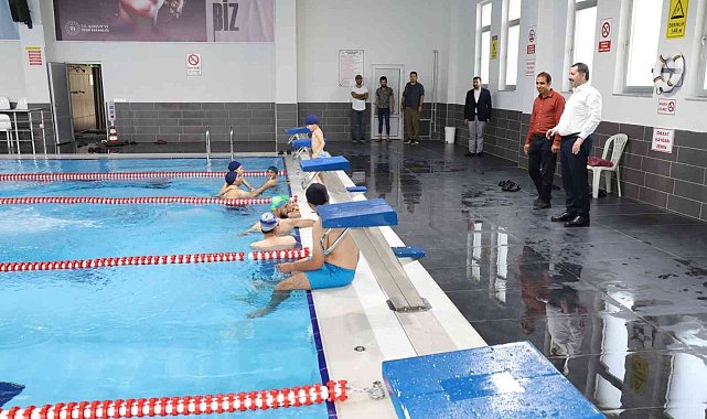 Karaköprü'de yarı olimpik yüzme havuzuna ücretsiz davet