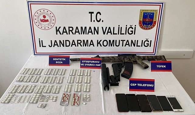 Karaman merkezli 3 ilde uyuşturucu satıcılarına şafak operasyonu: 8 gözaltı