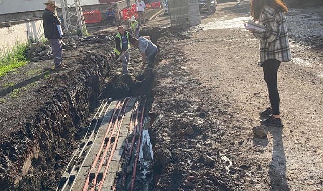 Kars&#039;ta elektrik şebekesi yer altına alınıyor