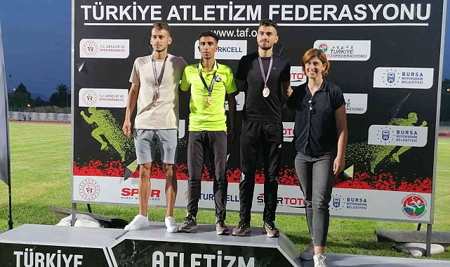 Karslı atlet Türkiye Şampiyonu oldu