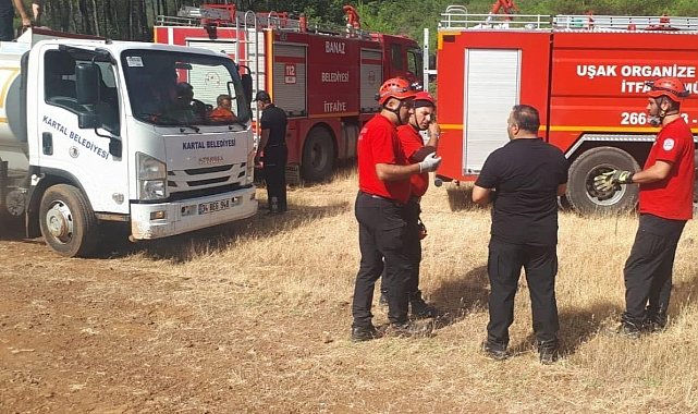 Kartal Belediyesi ekiplerinin Marmaris&#039;teki yangınla mücadelesi sürüyor