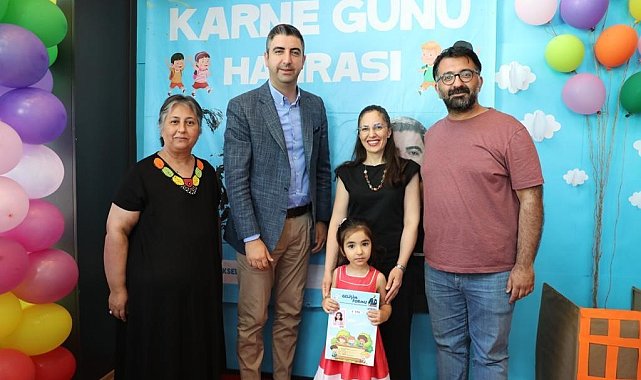 Kartal Belediyesi kreşlerinde karne heyecanı