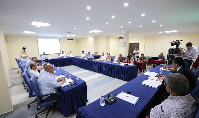 Kaş Belediyesinin haziran ayı meclis toplantısı yapıldı