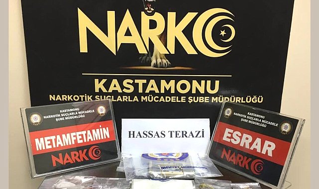 Kastamonu&#039;da uyuşturucu operasyonları: 2 tutuklama