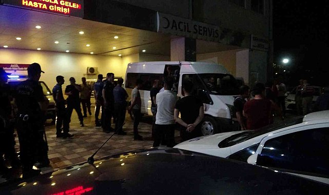 Kayısı kavgası hastaneyi karıştırdı: 2'si polis 6 yaralı, 13 gözaltı