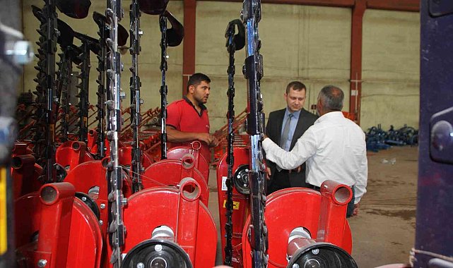 Kaymakam Demirer&#039;den Organize Sanayi Bölgesine Ziyaret