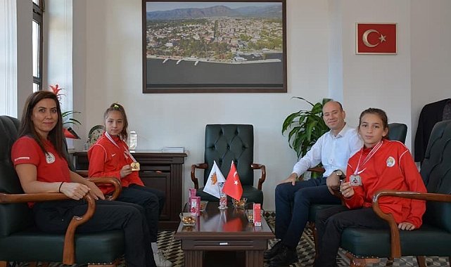 Kaymakam Maslak başarılı sporcuları ağırladı