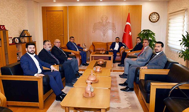 Kayseri OSB&#039;den Vali Çiçek&#039;e ziyaret