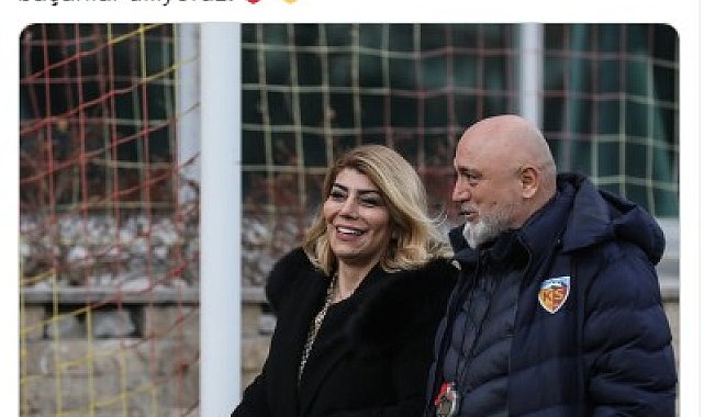Kayserispor Başkanı Berna Gözbaşı'dan teşekkür