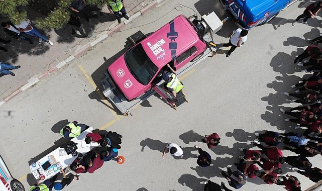 Kazalara karşı Emniyet Kemeri Simülasyon Aracı ile eğitim