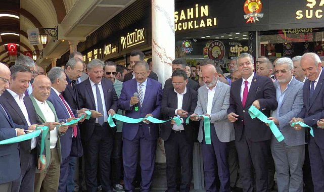 Kazancılar Çarşısı yeni çehresine kavuştu