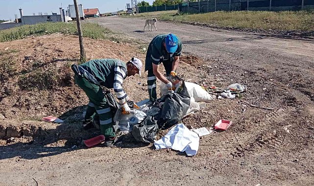 Keçiören&#039;in köylerinde mıntıka temizliği