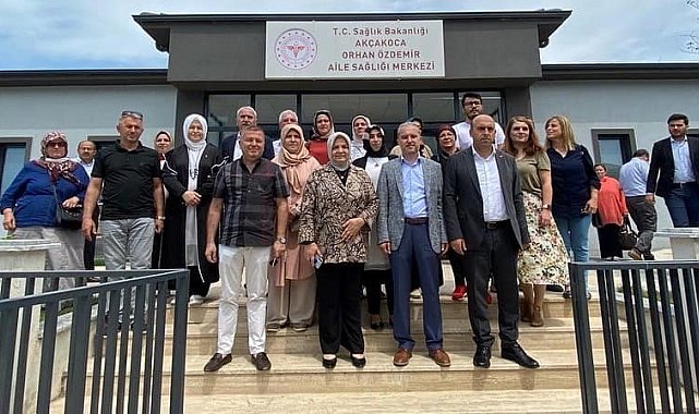 Keşir, Akçakoca&#039;da sağlık yatırımlarını gezdi