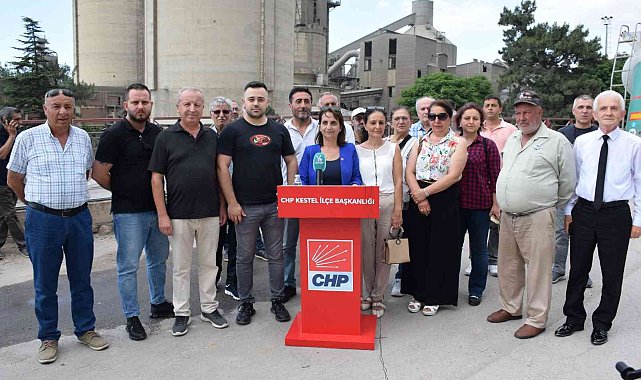 Kestel'de Bursa Çimento isyanı