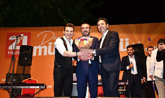 Kestel&#039;de müzik coşkusu sokaklara taştı