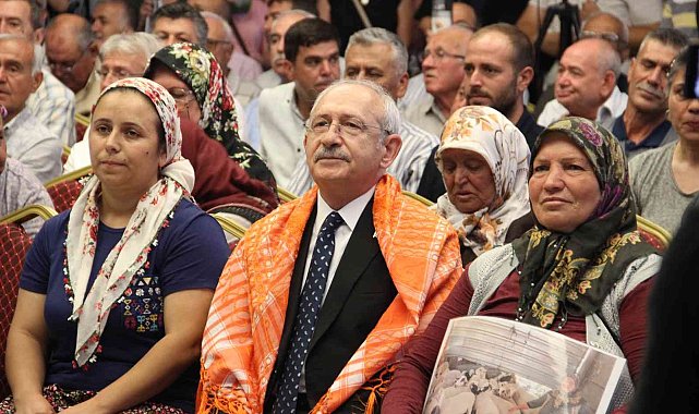 Kılıçdaroğlu'ndan çiftçilere: "Sizi bu milletin efendisi yapacağım"