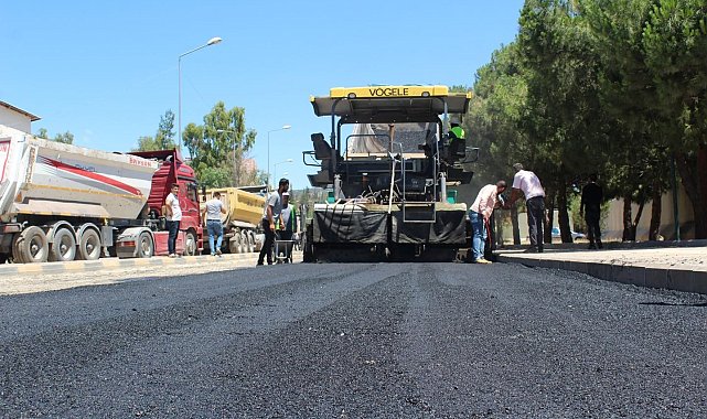 Kilis&#039;te asfalt seferberliği