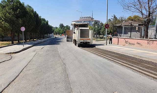 Kilis&#039;te asfalt yenileme çalışmaları başladı