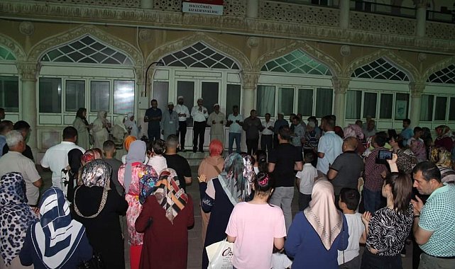 Kilis'te hacı adayları dualarla uğurlandı