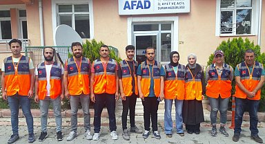 Kırşehir'den sel bölgesine 13 AFAD gönüllüsü hareket etti