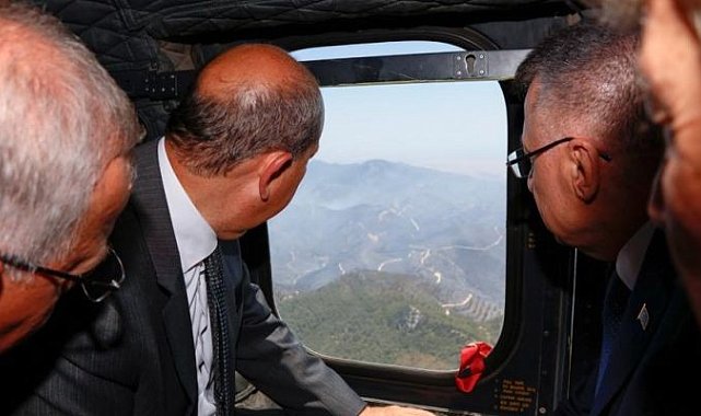 KKTC&#039;deki yangın büyük oranda kontrol altına alındı