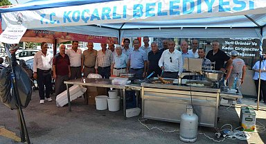 Koçarlı Belediyesi lokma hayrı gerçekleştirdi