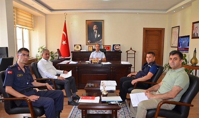 Koçarlı'da orman yangınları ile mücadele toplantısı yapıldı