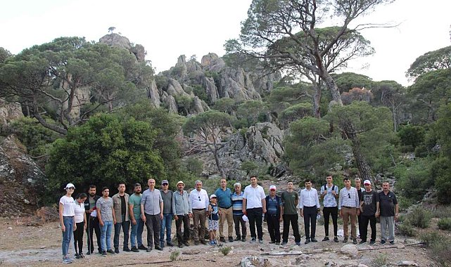 Koçarlı'da protokol üyeleri Latmos'u keşfetti