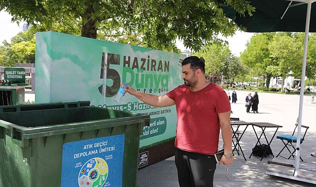 Konya Büyükşehir'den geri dönüşüm atık getirene ücretsiz tramvay bileti