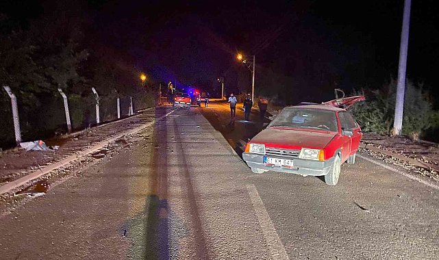 Konya&#039;da otomobiller çarpıştı: 1 yaralı