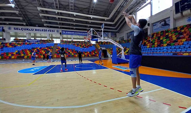 Konyaspor Basketbol, Samsunspor maçı hazırlıklarını sürdürüyor
