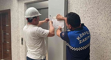 Körfez'de 290 asansör denetlendi