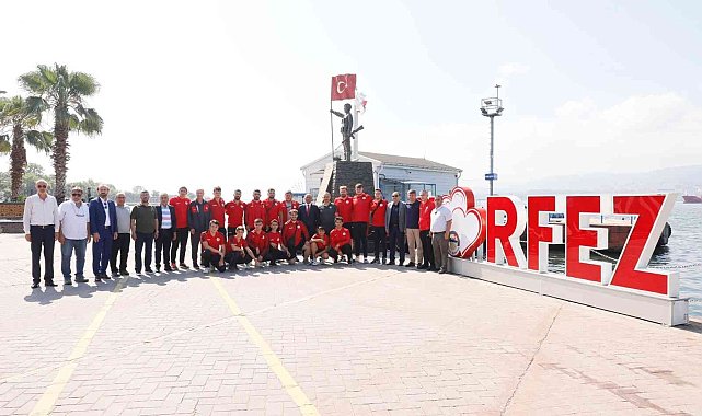 Körfezli pehlivanlar Kırkpınar&#039;a uğurlandı