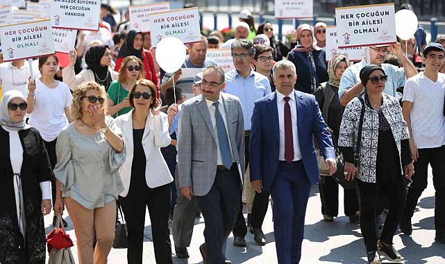 Koruyucu Aile Farkındalık Yürüyüşü Gerçekleştirildi